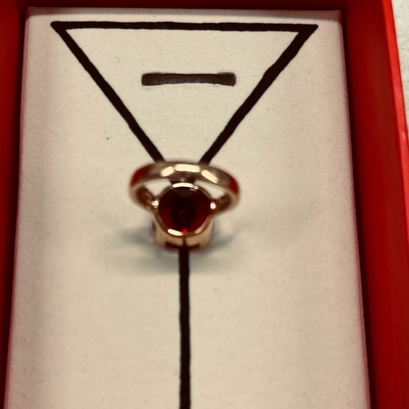 kate spade New York ruby red cocktail ring. - Picture 7 of 7